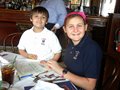 2012-02-28 Ferlita Macaroni Factory Ribbon Cutting -  Giuseppe Ferlita's Great-grandchildren Kenneth, Jr. & Michelle